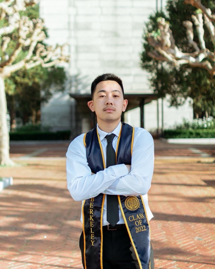 Jimmy Lee at UC Berkeley graduation